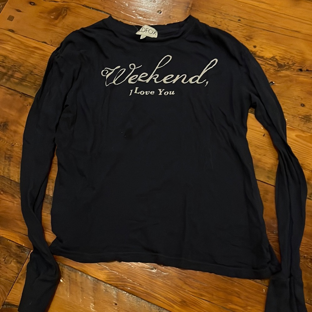 Wildfox Long sleeve shirt